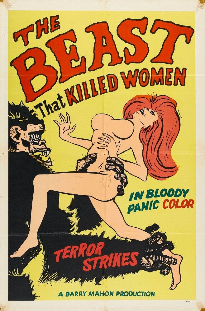 Зверь, который убивает женщин (1965) постер