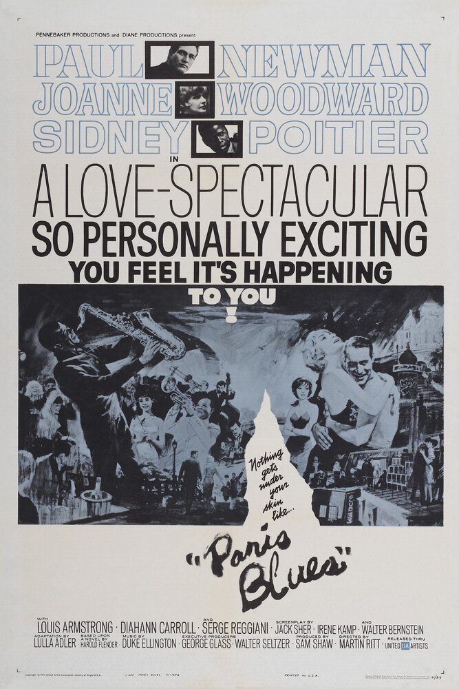 Парижский блюз (1961) постер