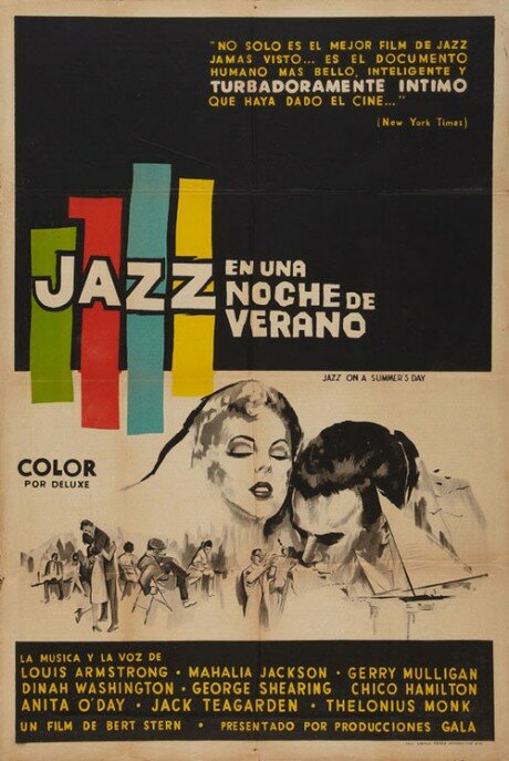 Джаз в летний день (1959) постер