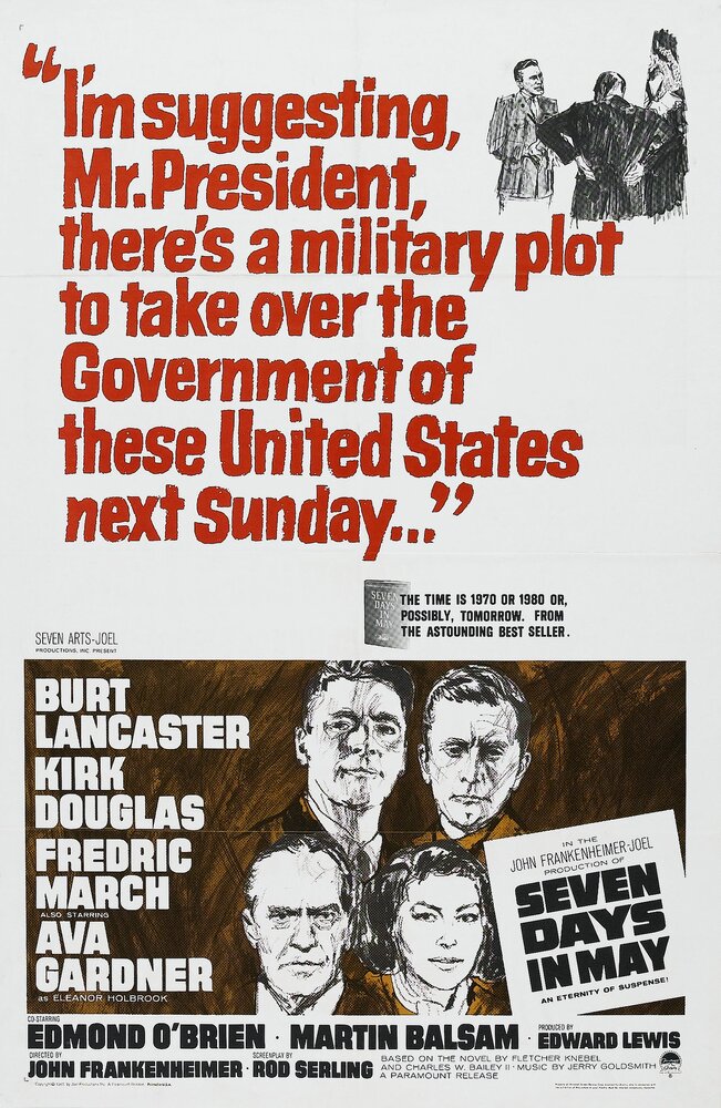 Семь дней в мае (1964) постер