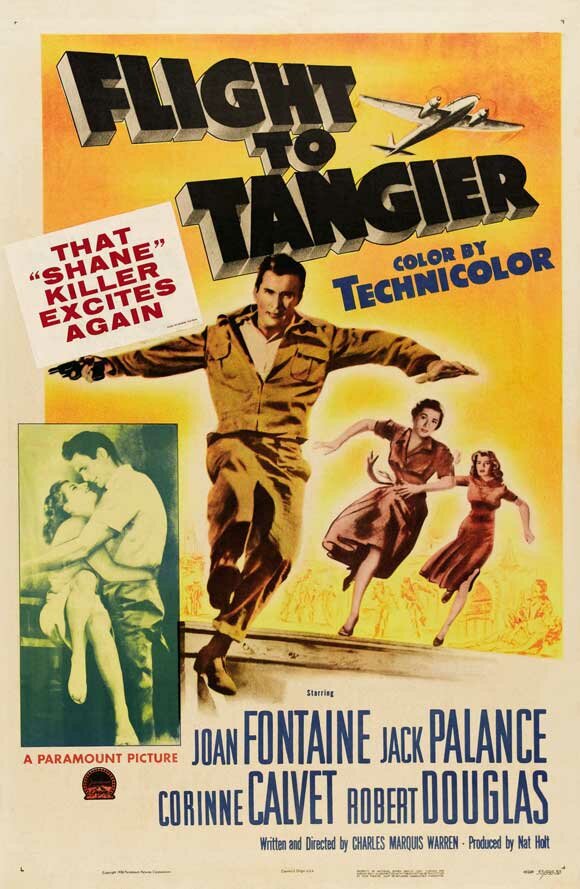 Полет в Танжер (1953) постер