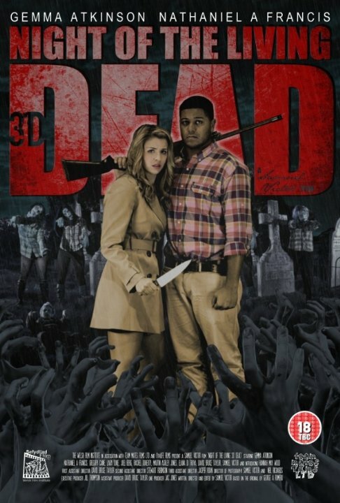 Night of the Living 3D Dead (2013) постер