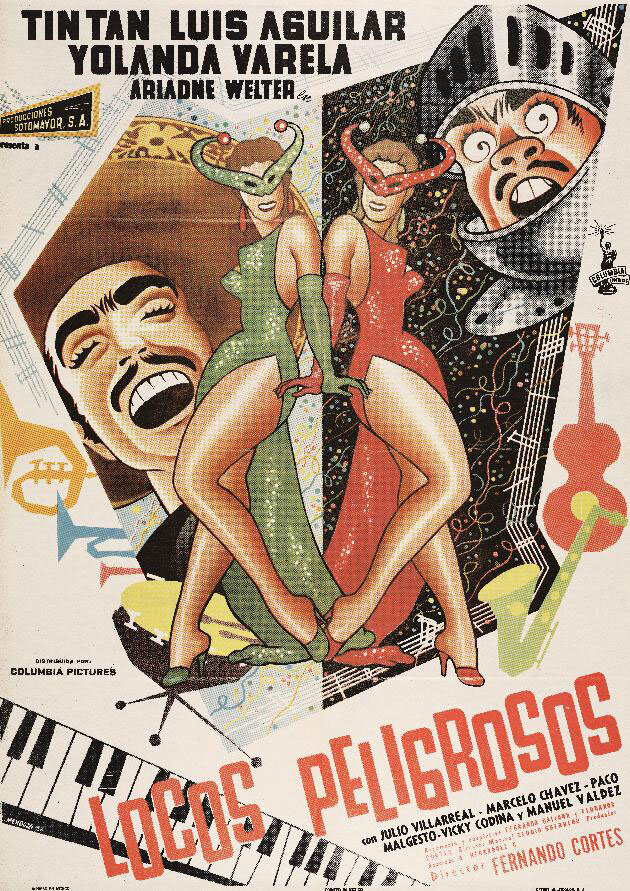 Locos peligrosos (1957) постер