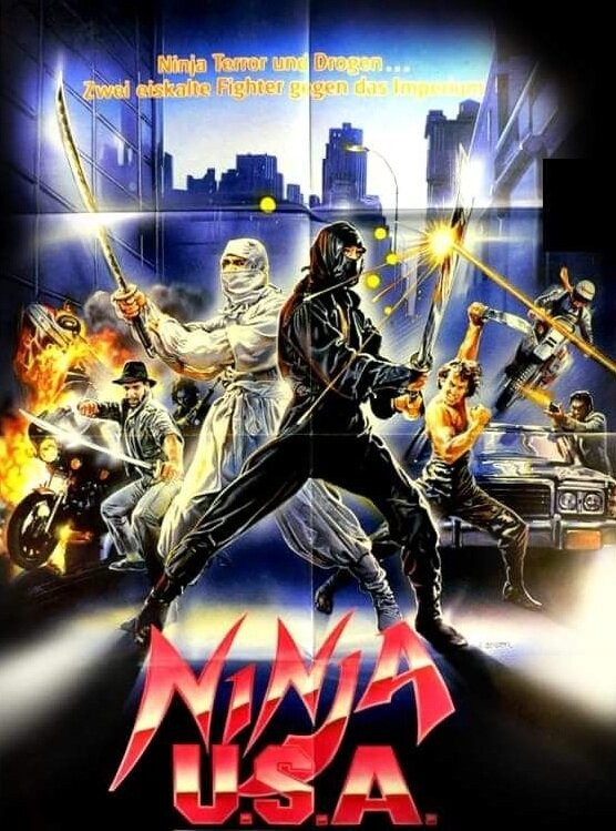 Ниндзя в США (1985) постер