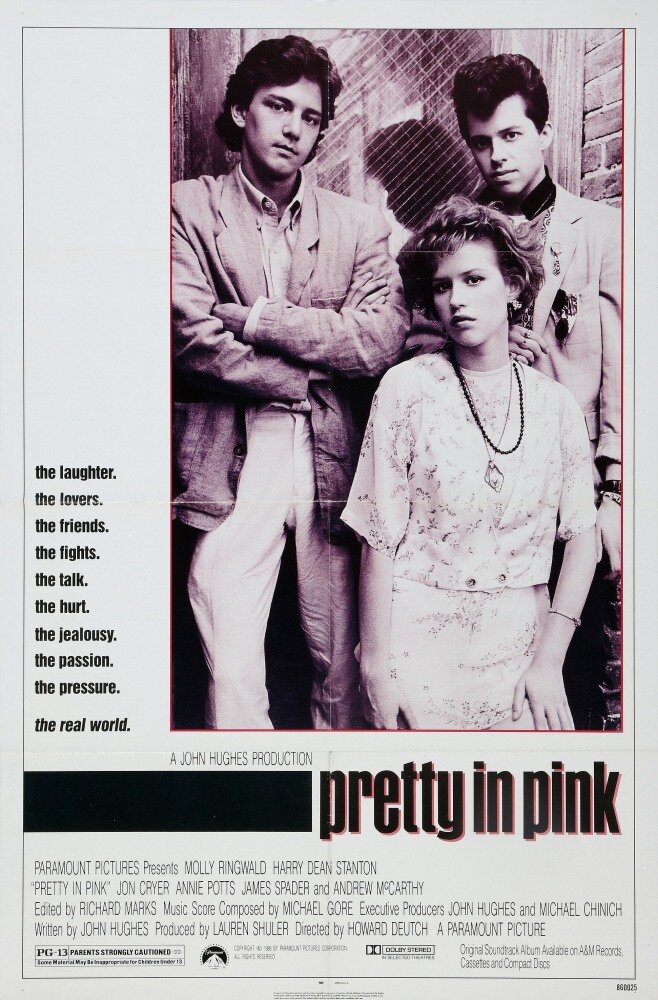 Милашка в розовом (1986) постер