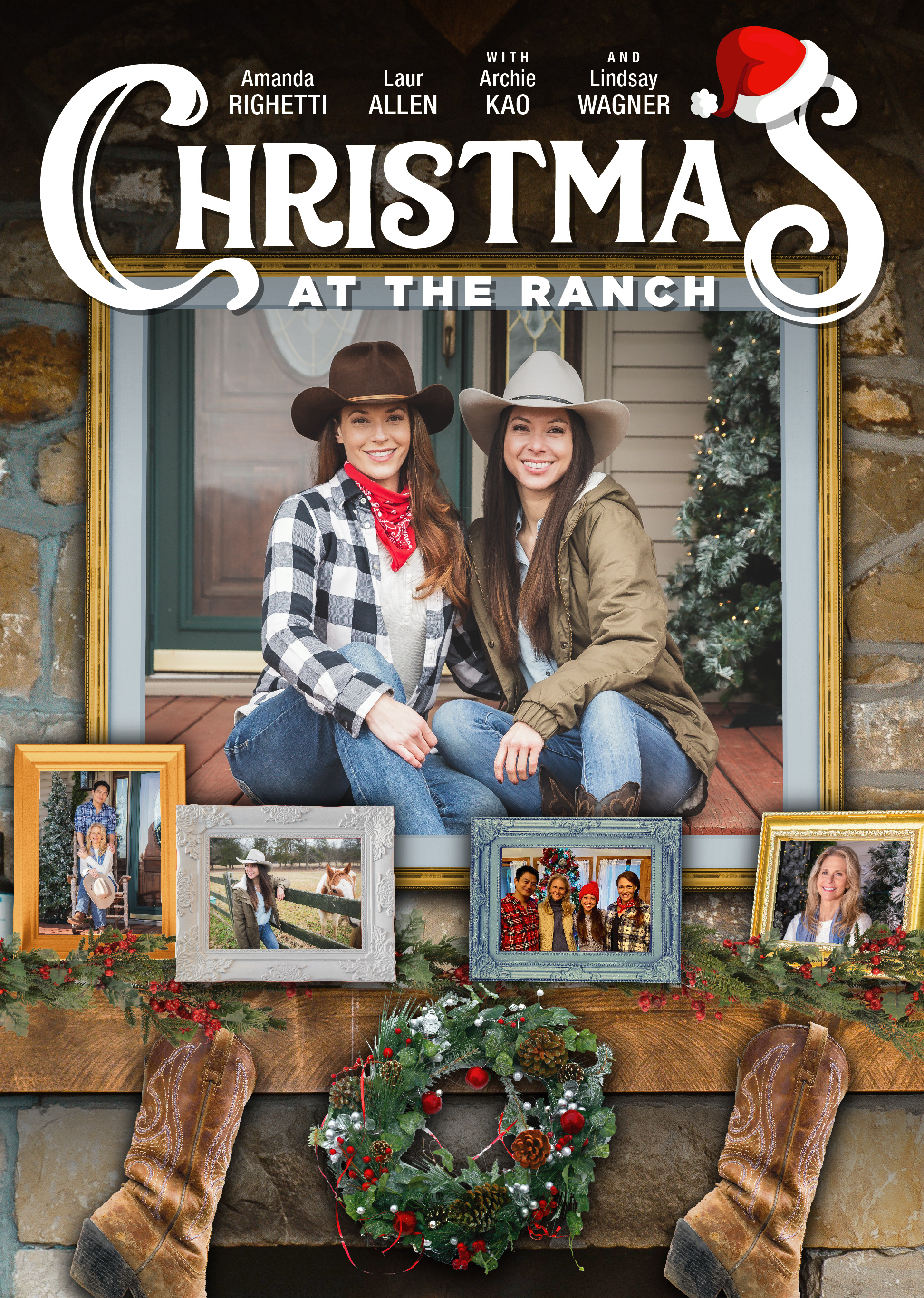 Christmas at the Ranch (2021) постер