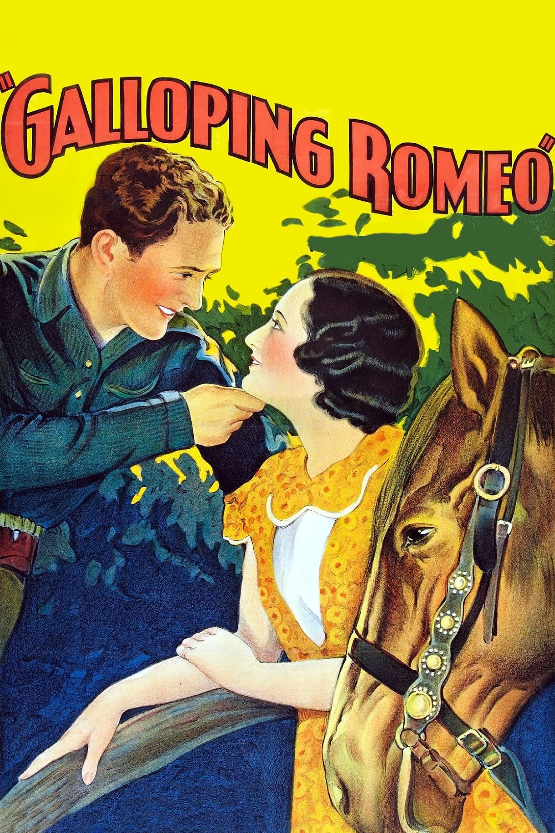 Galloping Romeo (1933) постер