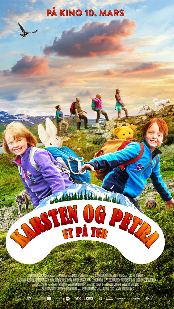 Karsten og Petra ut på tur (2017) постер