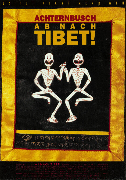 Прочь на Тибет (1994) постер