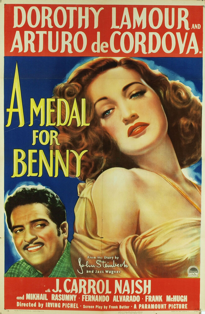 Медаль за Бенни (1945) постер