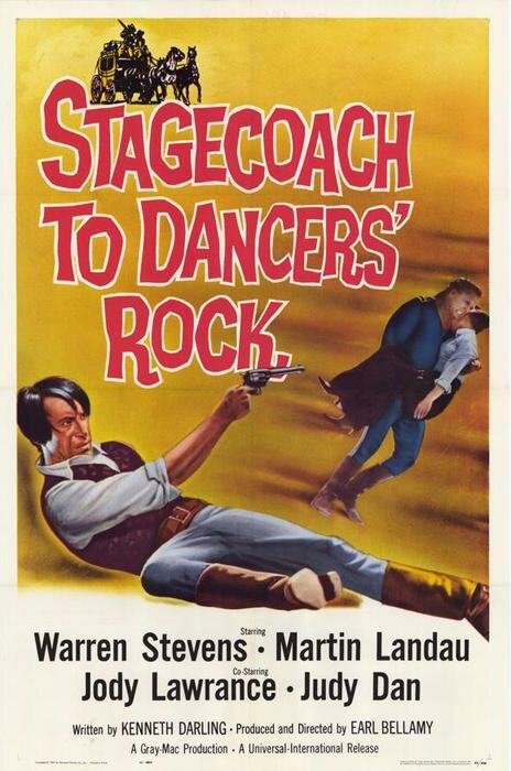 Stagecoach to Dancers' Rock (1962) постер