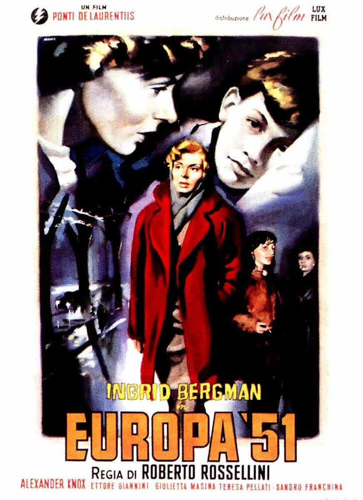 Европа 51 (1952) постер
