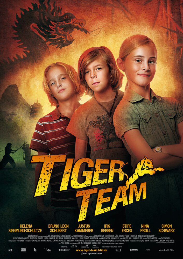 Команда Тигра и гора 1000 драконов (2010) постер