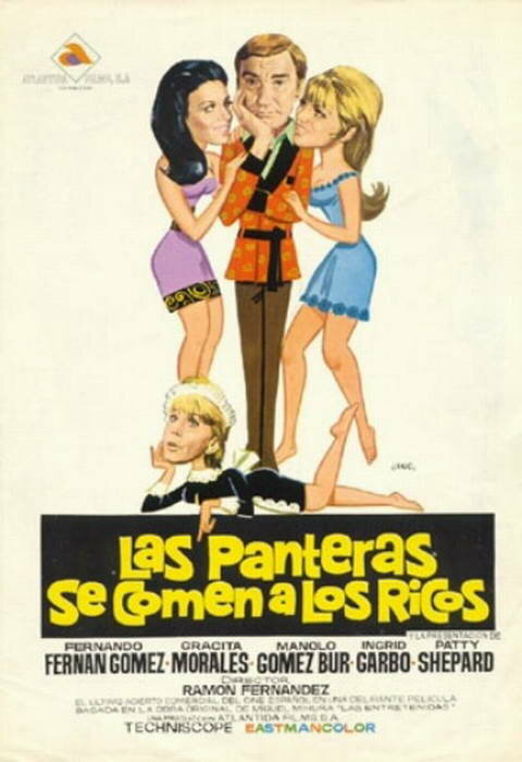 Пантеры едят богачей (1969) постер