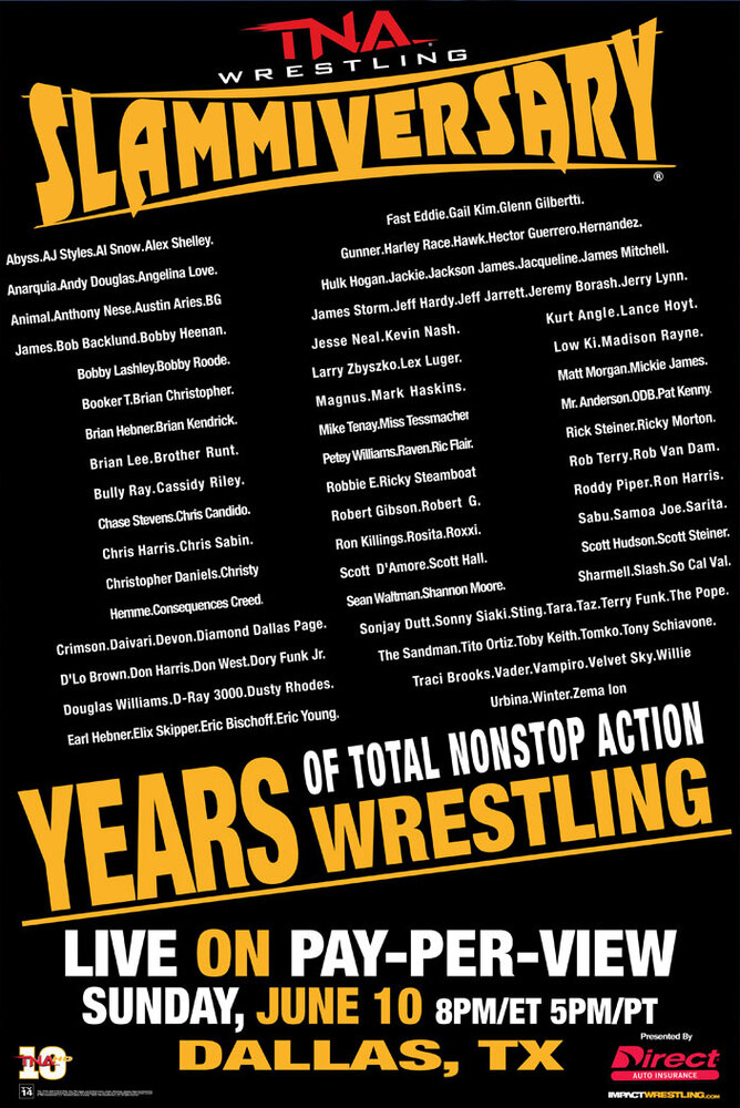 TNA Сламмиверсари (2012) постер
