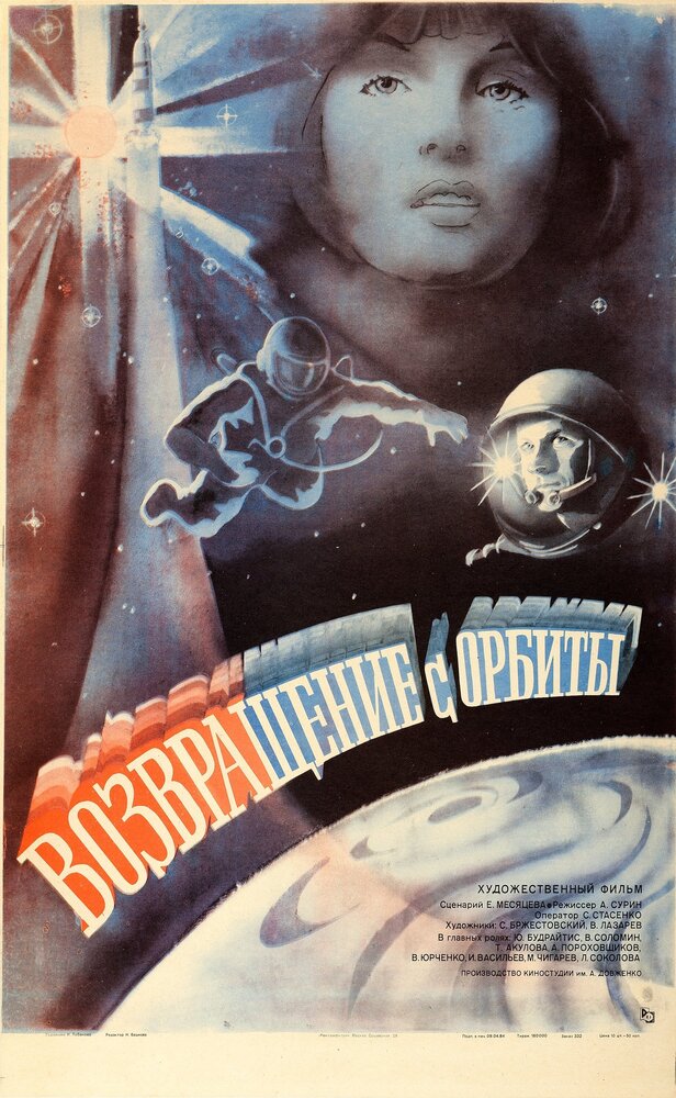 Возвращение с орбиты (1983) постер