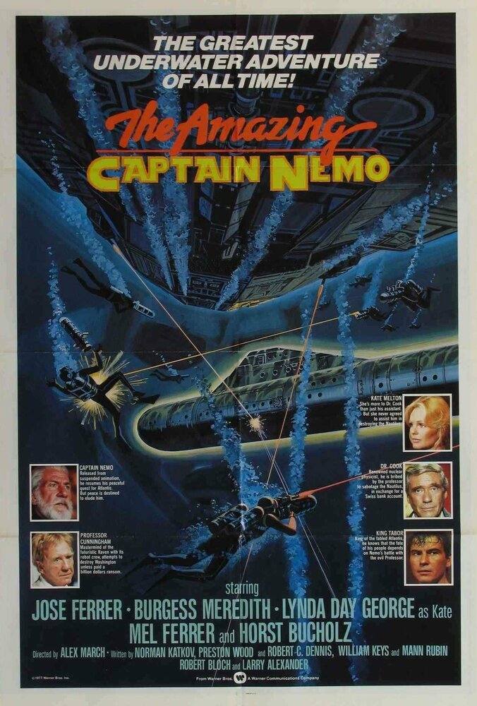 Возвращение капитана Немо (1978) постер