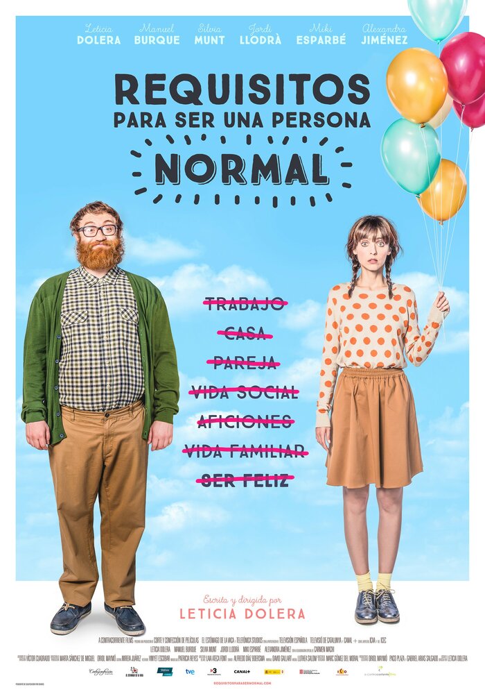 Требования, чтобы быть нормальным человеком (2015) постер