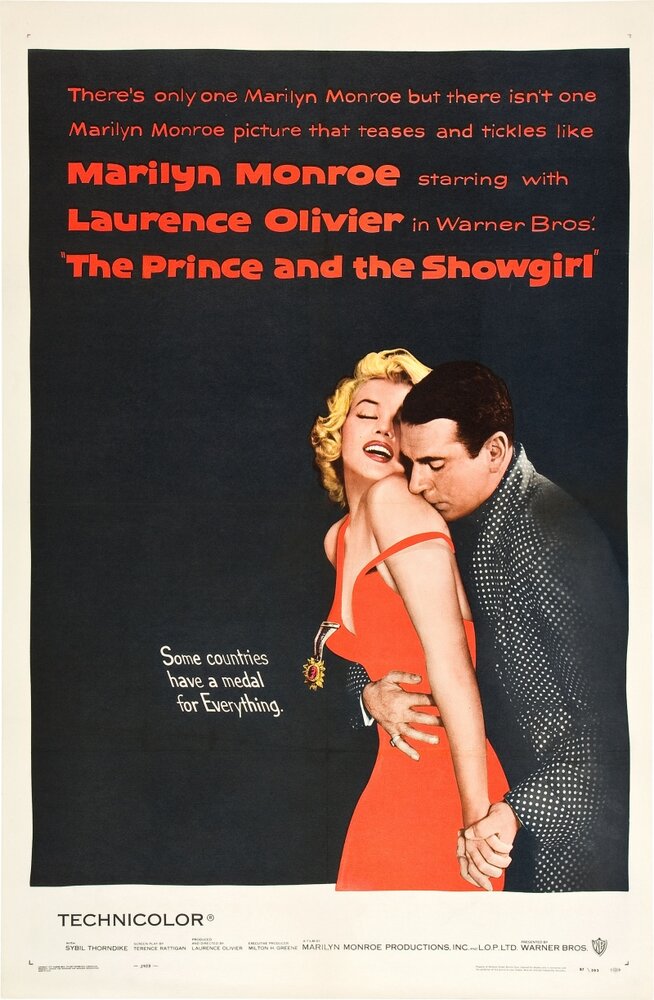Принц и танцовщица (1957) постер