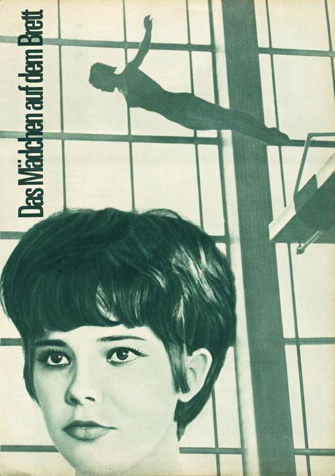 Девушка на трамплине (1966) постер