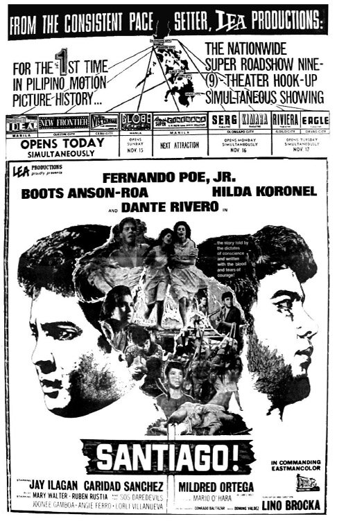 Santiago! (1970) постер