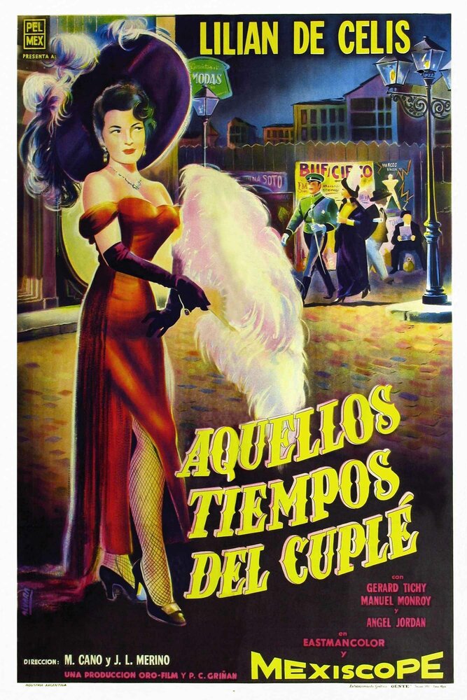 Aquellos tiempos del cuplé (1958) постер