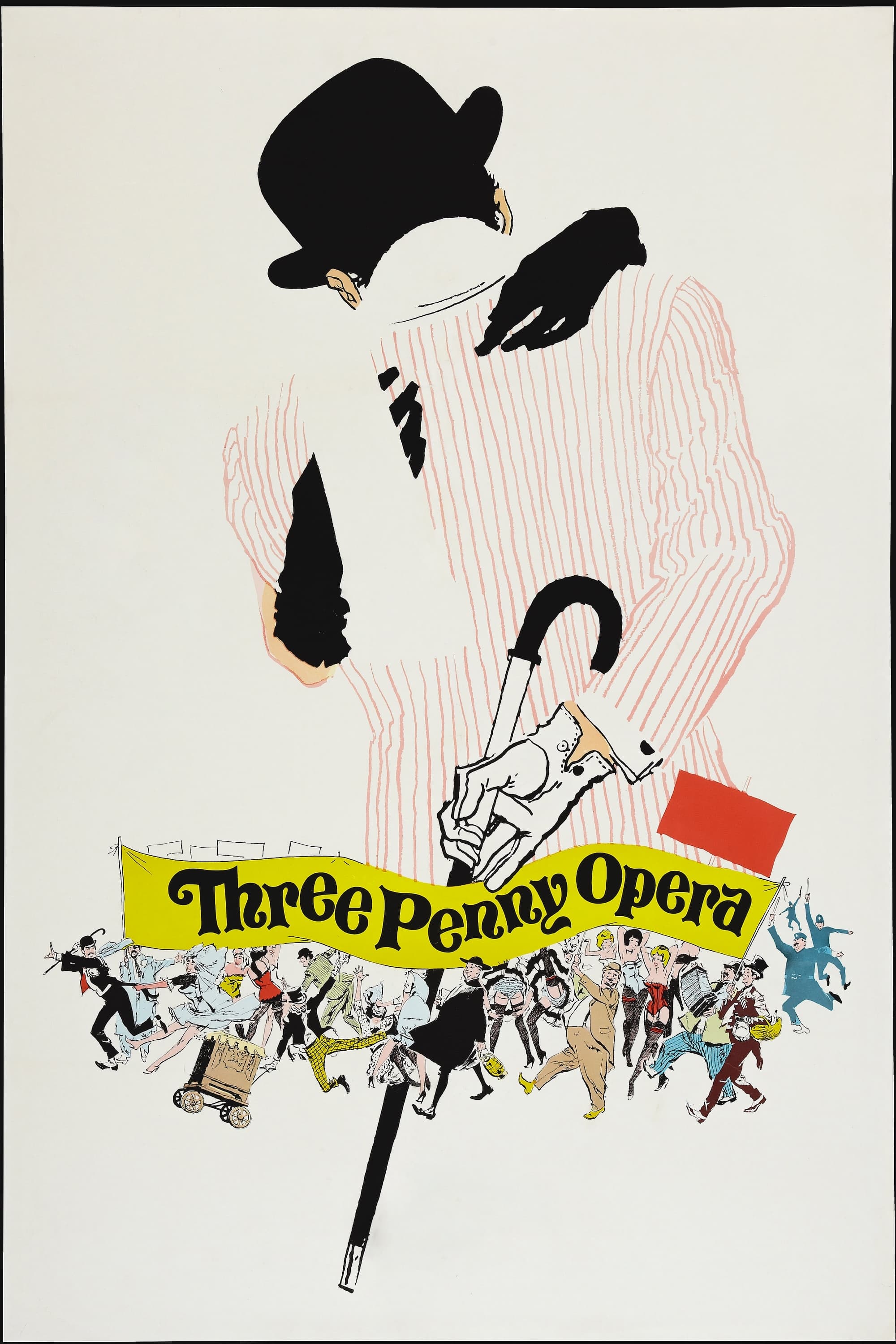 Трехгрошовая опера (1961) постер