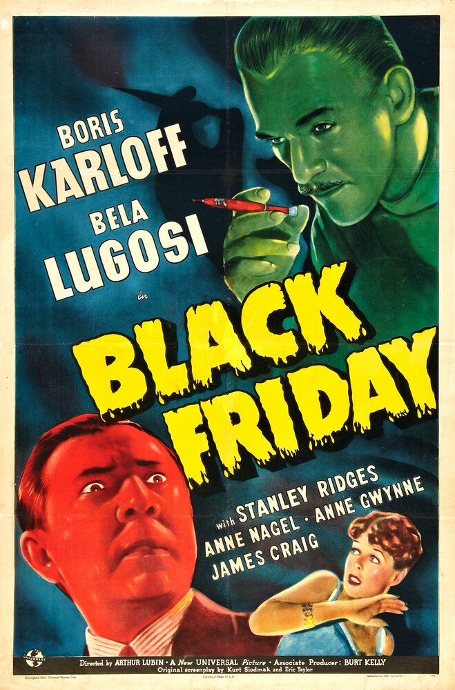 Черная пятница (1940) постер