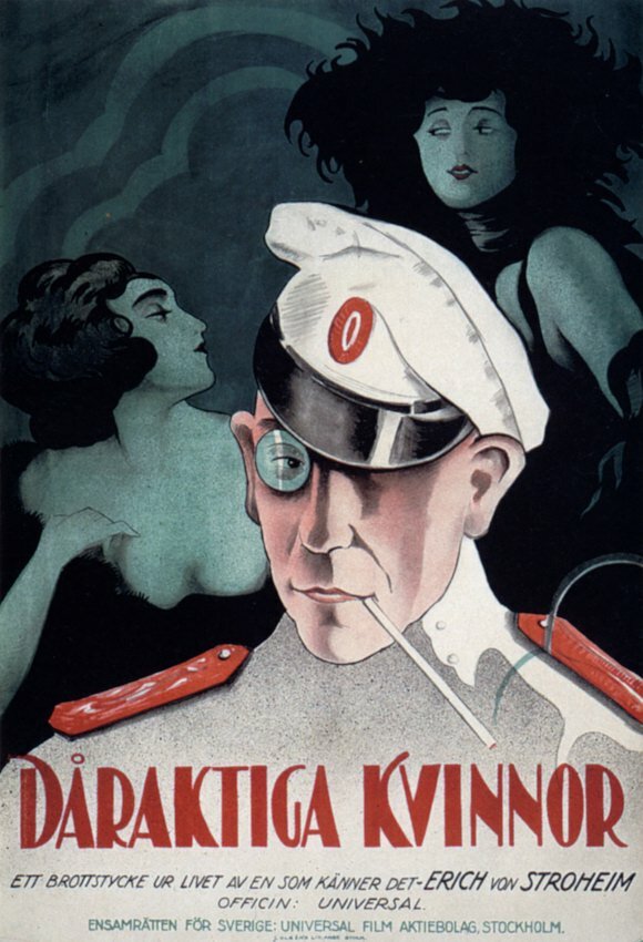 Глупые жены (1921) постер