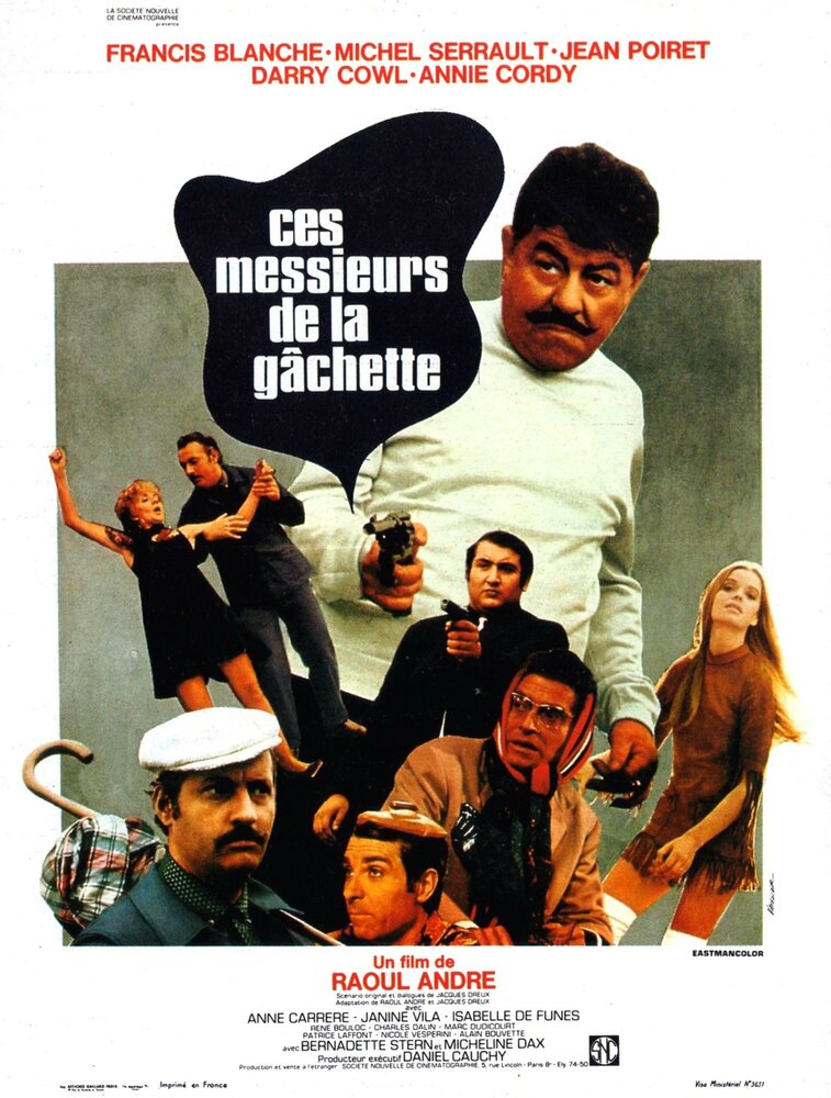 Эти месье со стволами (1970) постер