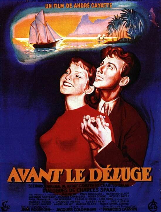 Перед потопом (1954) постер