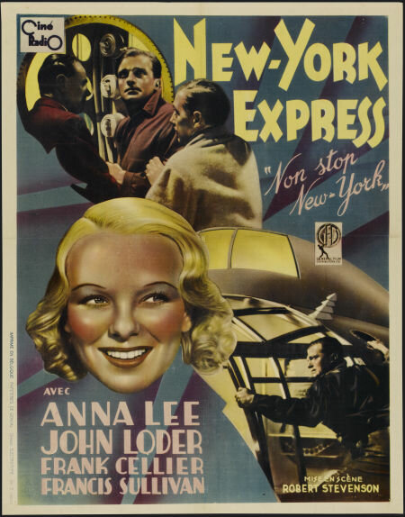 Нью-Йорк нон-стоп (1937) постер