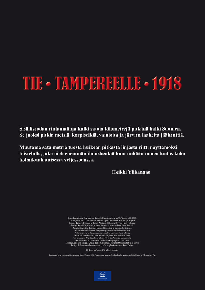 Tie Tampereelle 1918 (2018) постер