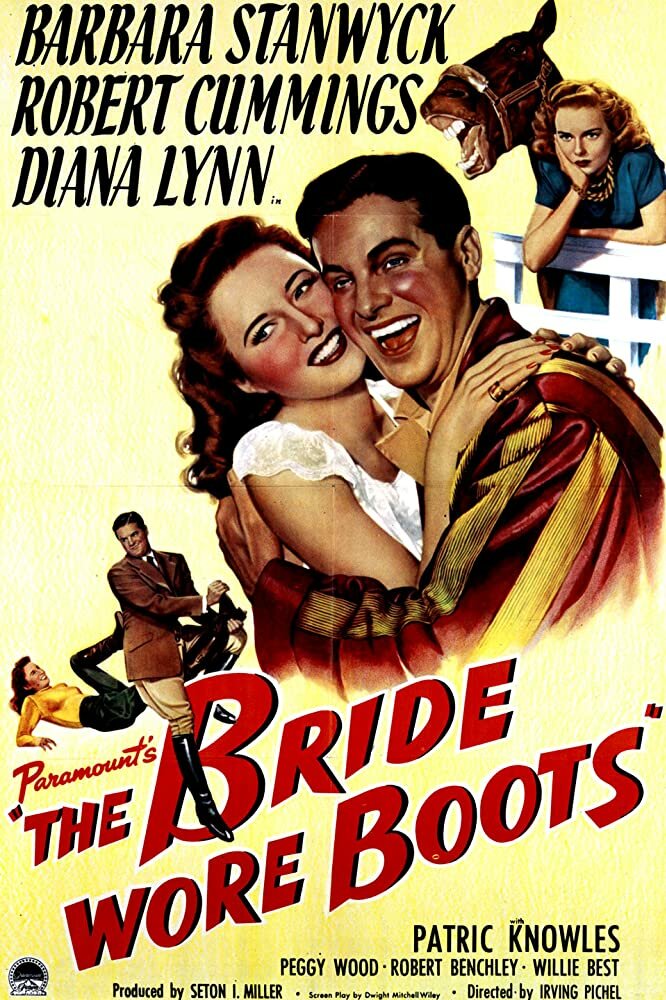Невеста в сапогах (1946) постер