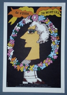 Вдова Монтьель (1979) постер