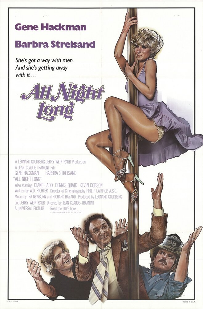 Всю ночь напролет (1981) постер