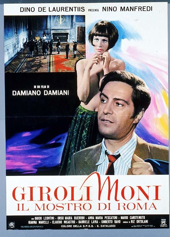 Джиролимони, чудовище Рима (1972) постер