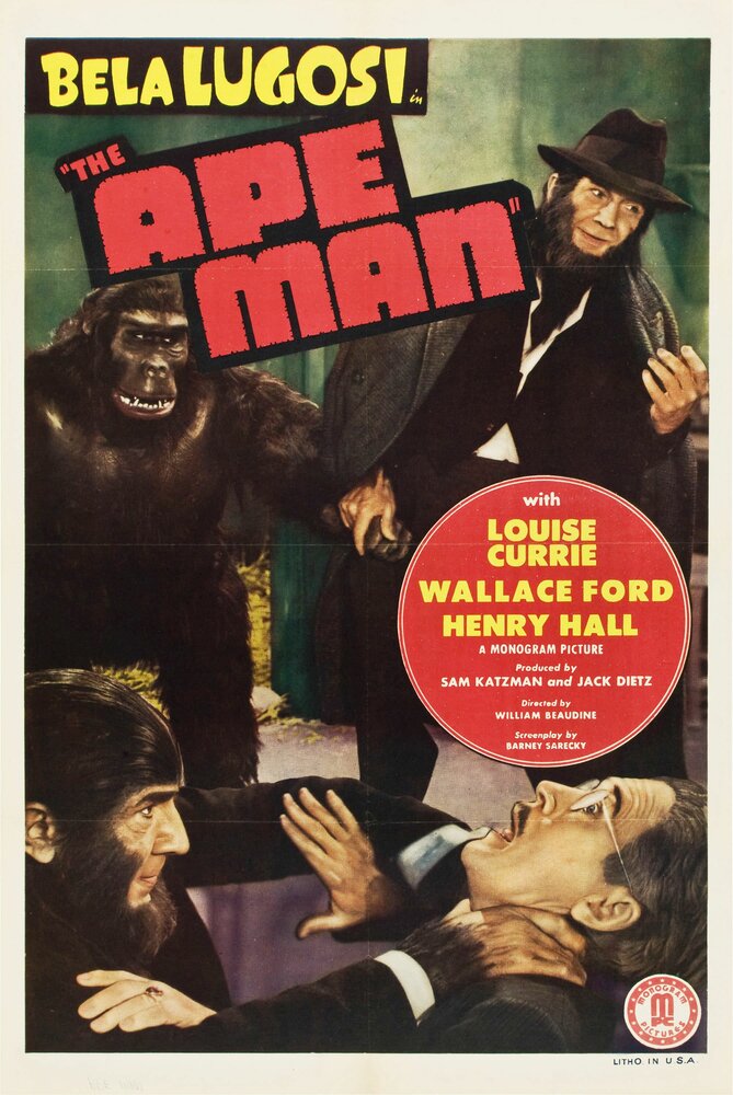 Человек-обезьяна (1943) постер