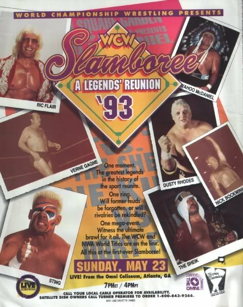 WCW Слэмбори (1993) постер