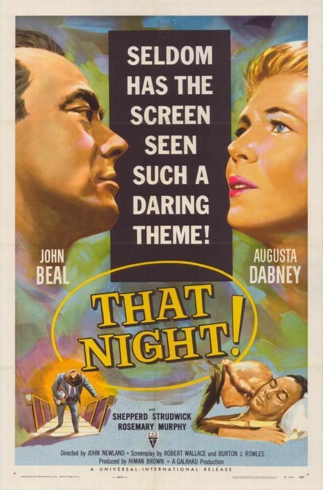 Та ночь (1957) постер