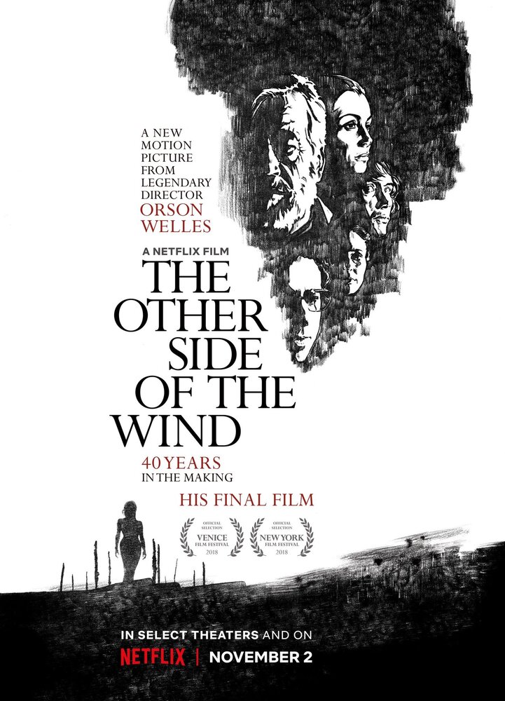 Другая сторона ветра (2018) постер