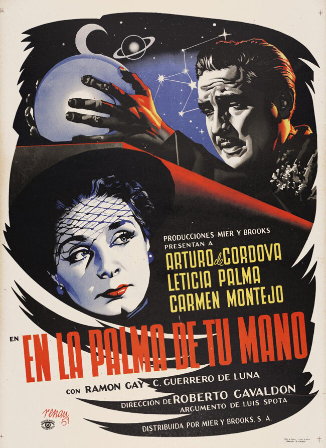 En la palma de tu mano (1951) постер