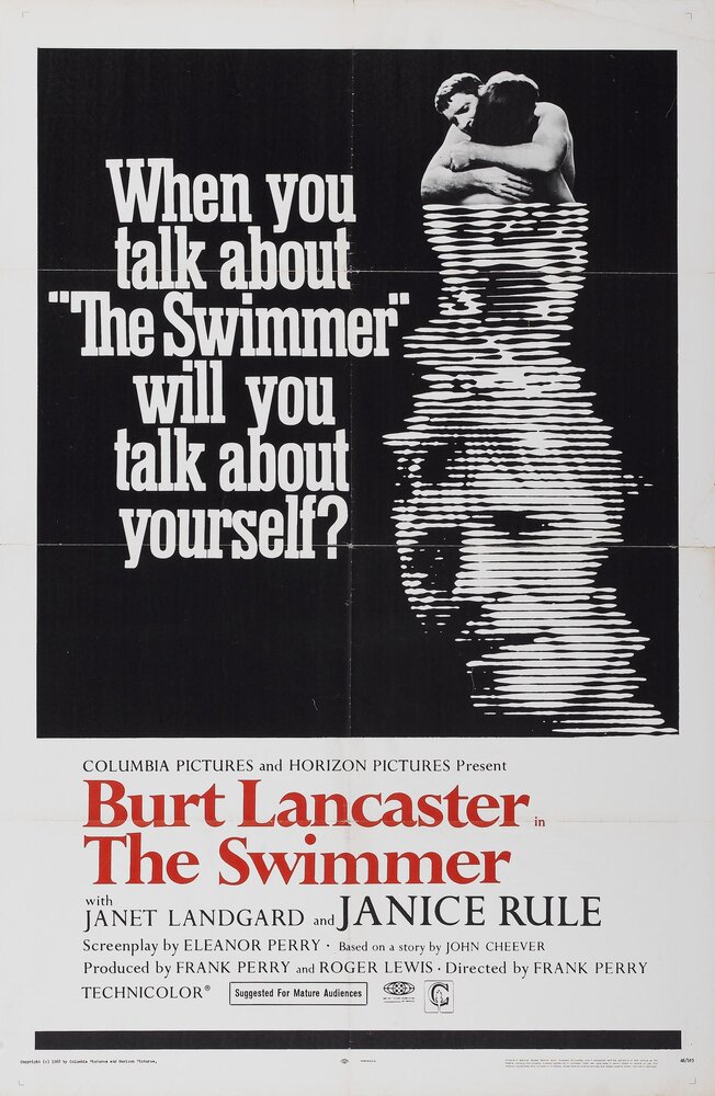 Пловец (1968) постер