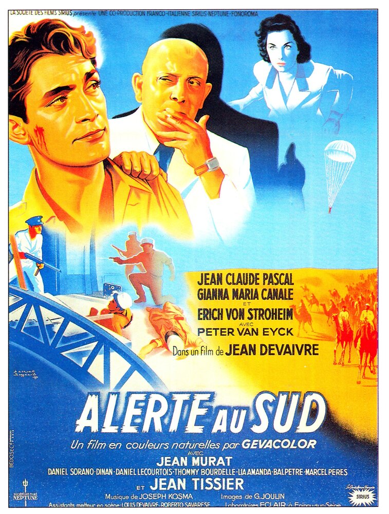 Сигнал на юг (1953) постер