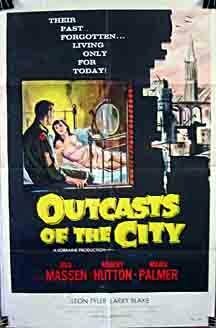 Outcasts of the City (1958) постер