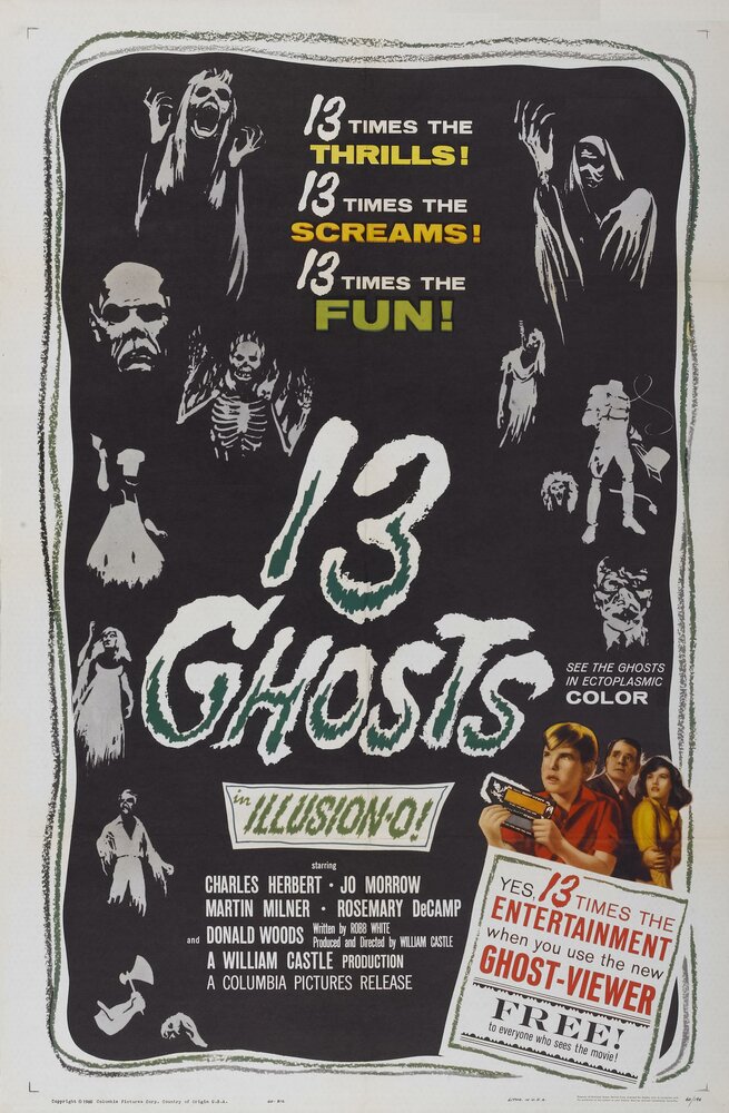 13 призраков (1960) постер