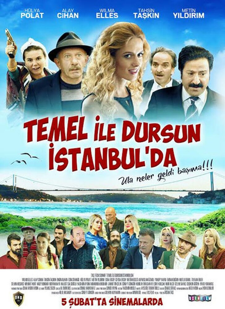 Temel ile Dursun Istanbul'da (2016) постер
