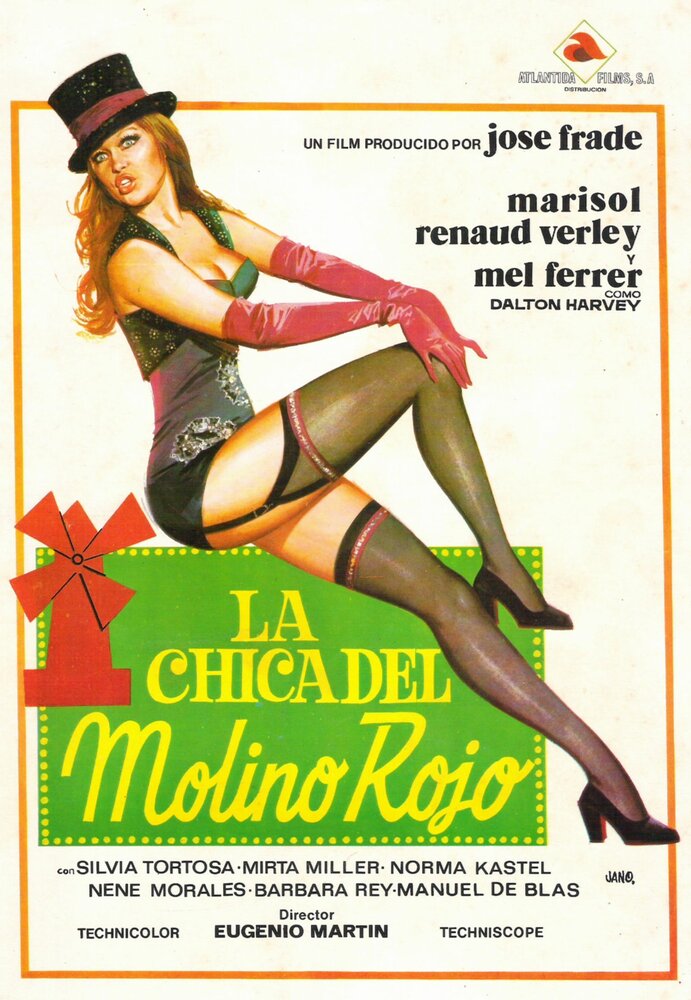 Девушка из «Красной Мельницы» (1973) постер