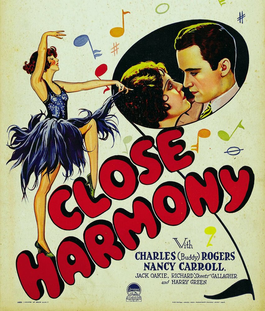 Close Harmony (1929) постер