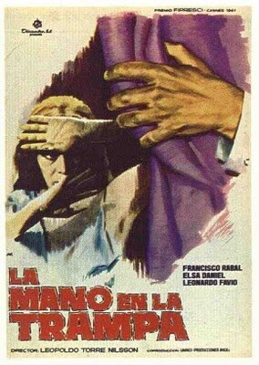 Рука в ловушке (1961) постер
